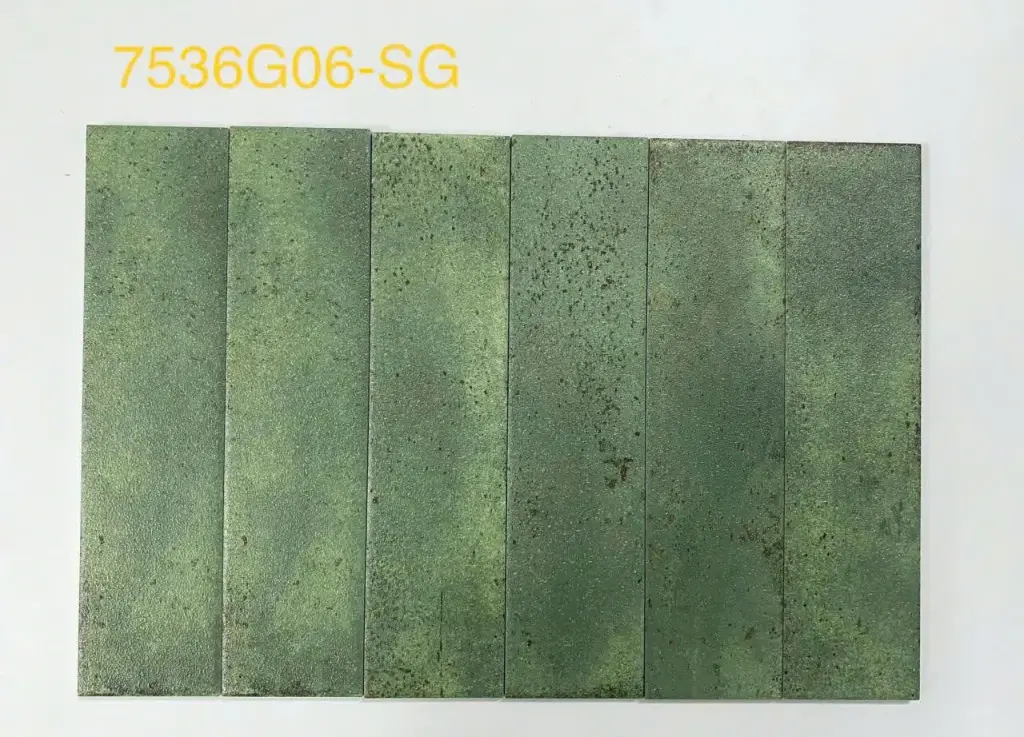 [DSC-MD7536G06-SG] Gạch Thẻ Trang Trí Men Matt Ánh Kim kt 75x300mm Mã MD7536G06-SG