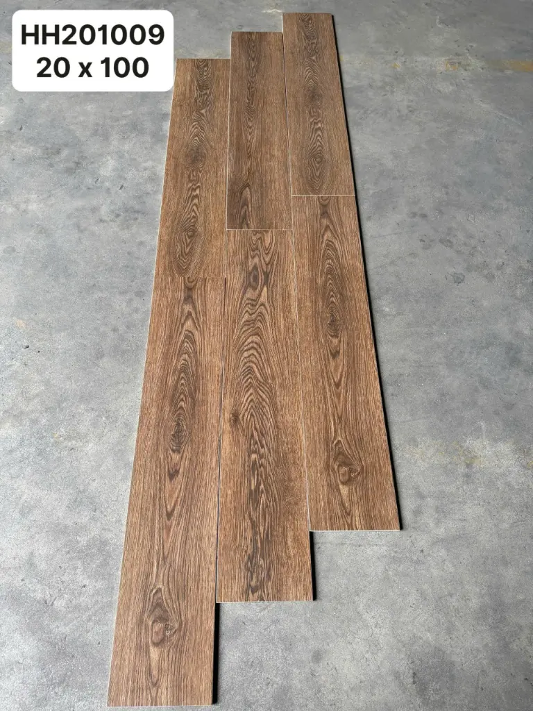 [HH201009] Gạch vân gỗ kích thước 20x100 cm men matt mã HH201009