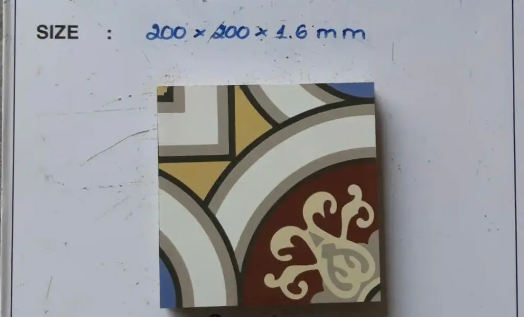 Gạch bông xi măng KT 200x200mm A838