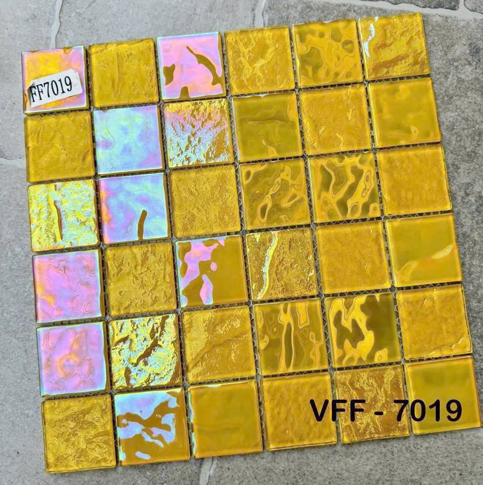[DSC-VFF-7019] Gạch mosaic thủy tinh KT 48x48 VFF-7019
