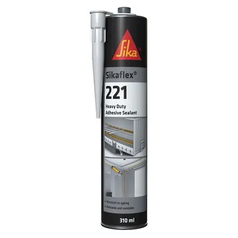 [DSC-SIKA221-GRAY] Sikaflex 221 Keo Trám Khe Polyurethane Đa Năng