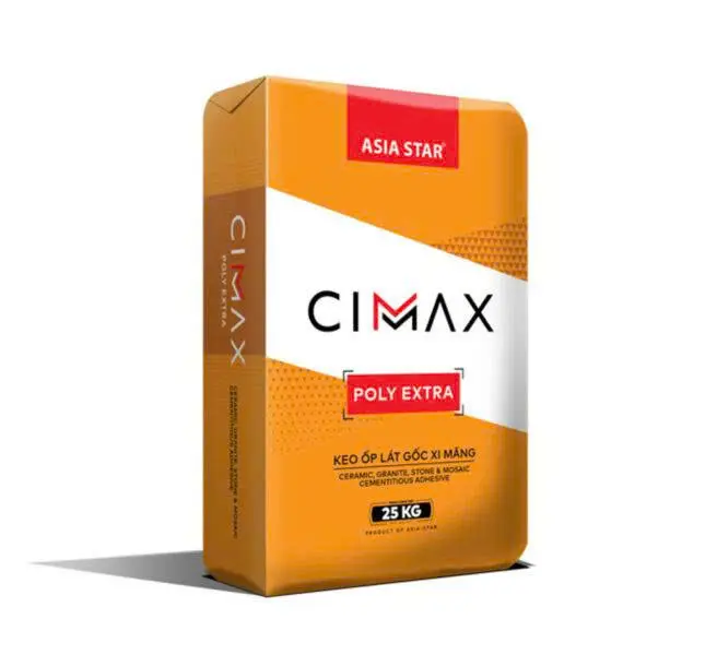 [DSC-CM03 Xám] Keo ốp lát tiêu chuẩn CIMAX CM03 (màu Xám) Bao 25kg