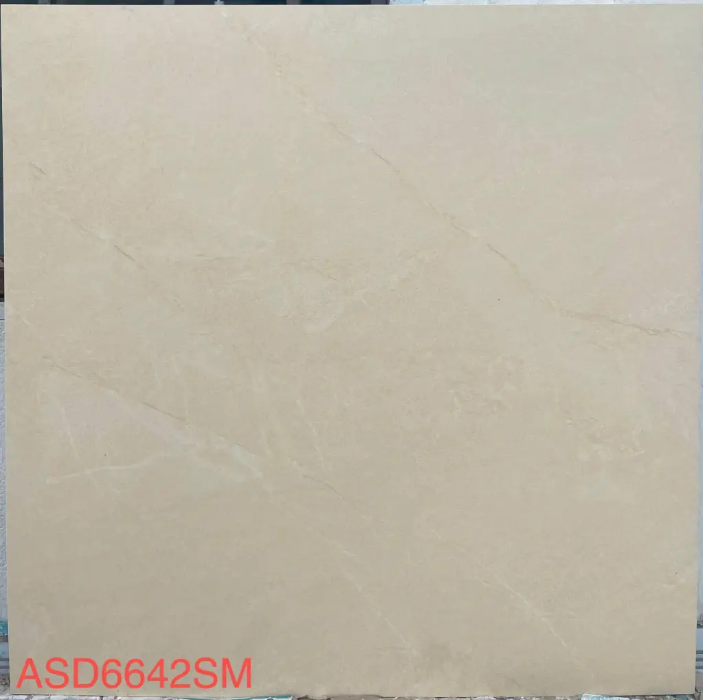 [DSC-ASD6642SM] Gạch lát nền kem mờ KT 600x600mm Mã ASD6642SM