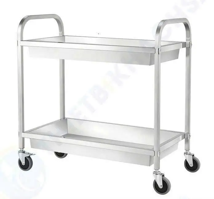 [DSC-XD-304] Xe đẩy 2 tầng inox 304