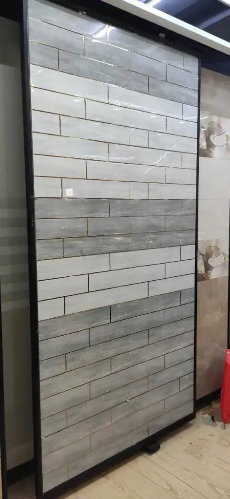 [DSC-OPKJ003B] Gạch ốp tường KT 300x600mm xám Nhũ xám đậm mã OPKJ003B