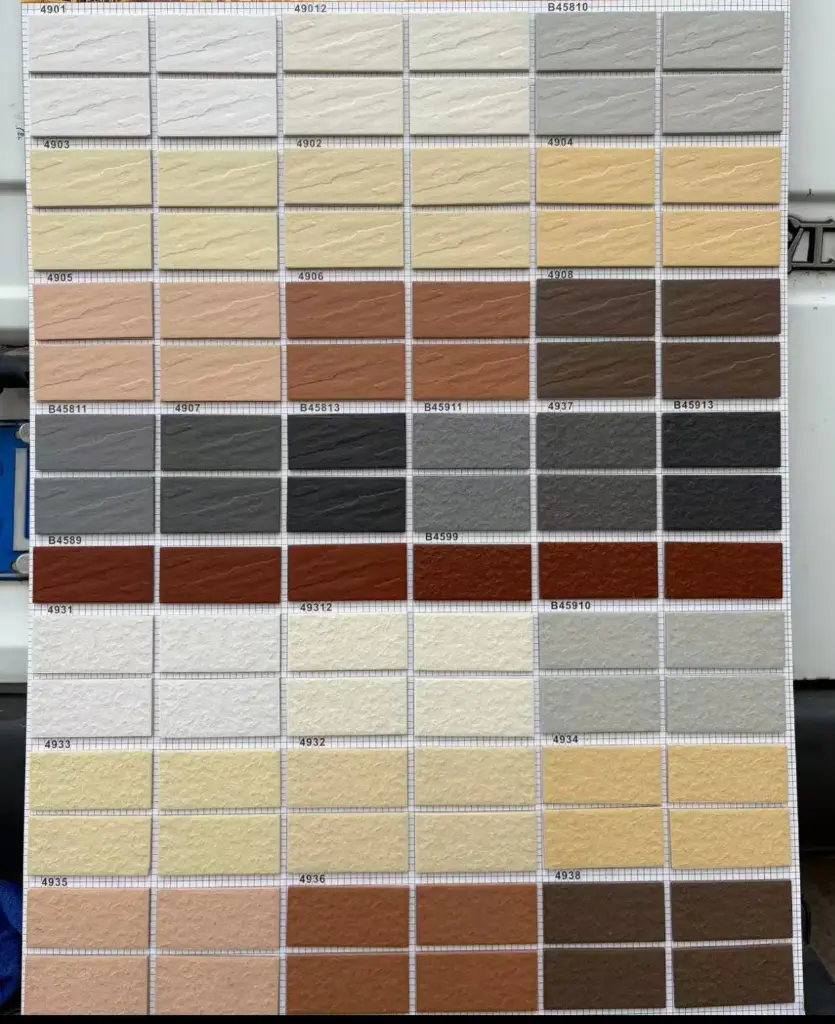 [DSC-B4599] Gạch mosaic size 45x95 màu đỏ