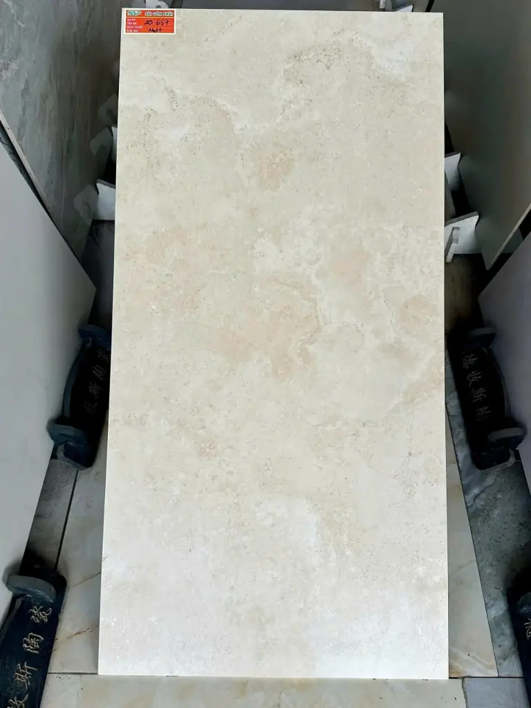 [DSC-20657] Đá mờ kem Việt Nam 600x1200mm mã 20657