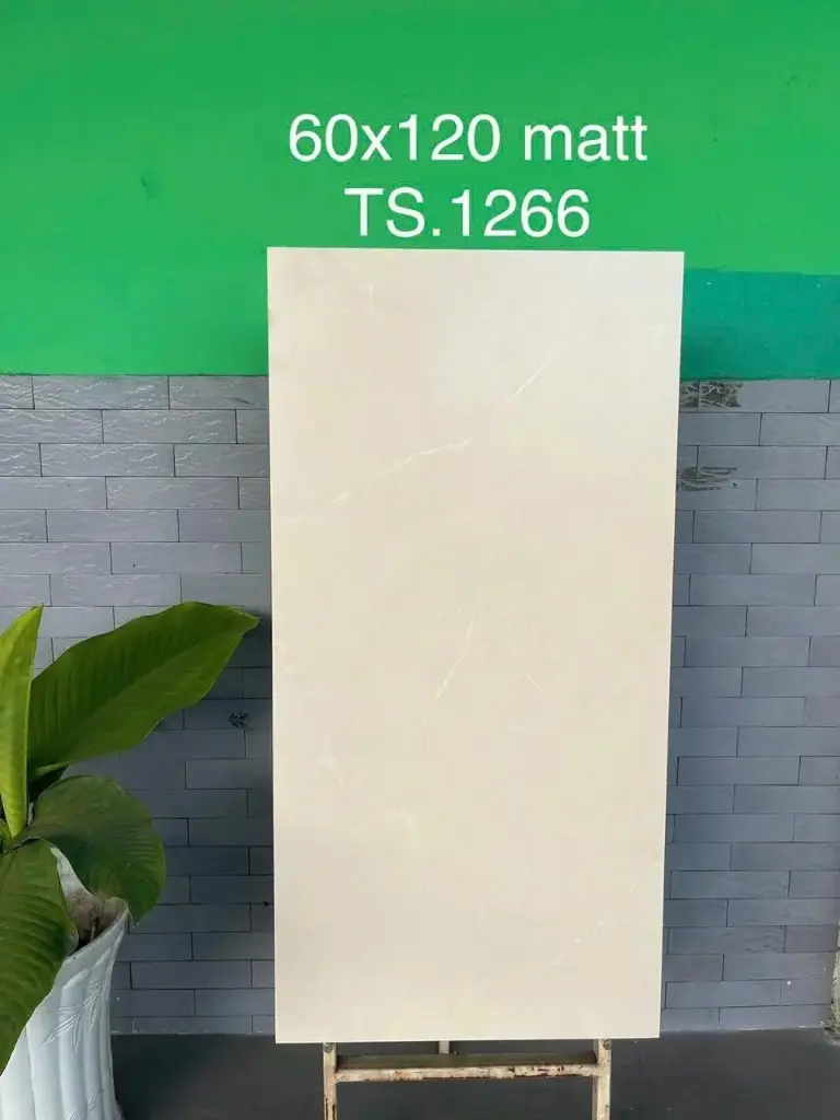 [DSC-TS 1266] Đá mờ kem KT 600x1200mm mã TS 1266