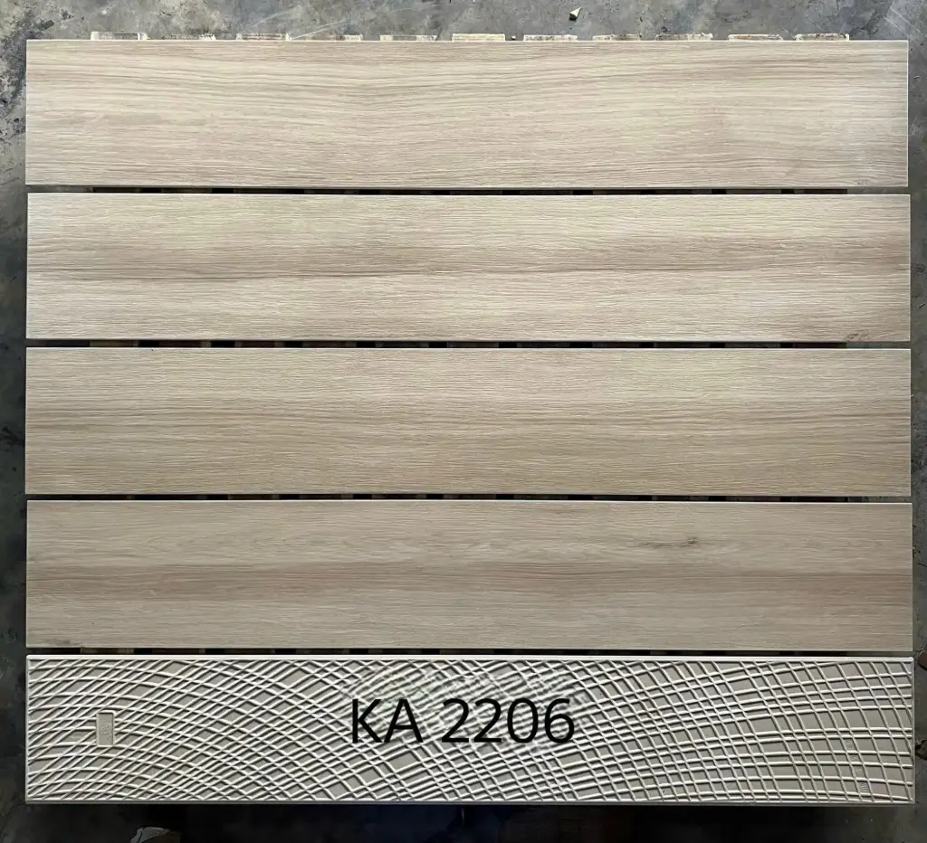 [DSC-KA 2066] Gạch giả gỗ vân đậm KT 200x1200mm mã KA 2066