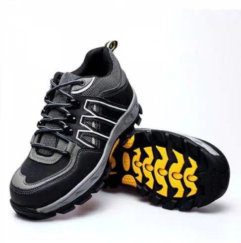 [DSC-GBHHX41] Giày bảo hộ Hunter 806 Thái Lan màu đen size 41