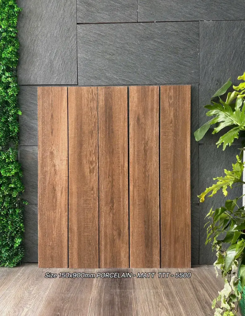 [DSC-5500] Gạch giả gỗ Porcelain, KT 150x900, Mã 5500