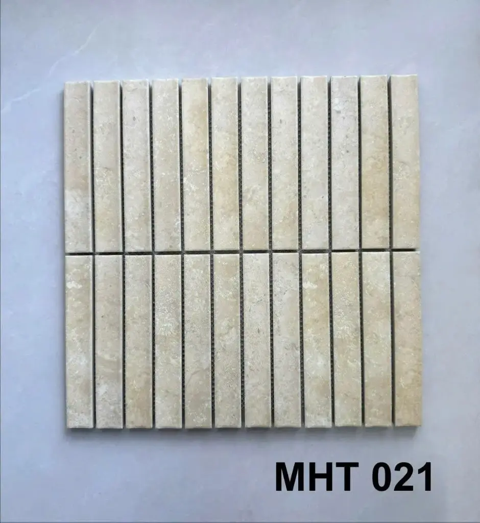[DSC-MHT 021] Gạch mosaic Que kem giả cổ vỉ 300x300mm mã MHT 021