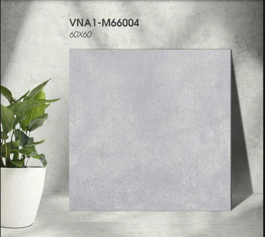 [DCS - VNA1- M66004] Gạch lát sàn xám mờ, Kt 600x600mm, Mã VNA1 - M66004