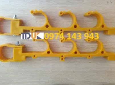 [DSC-MT3P] Móc nhựa treo dây điện 3 pha
