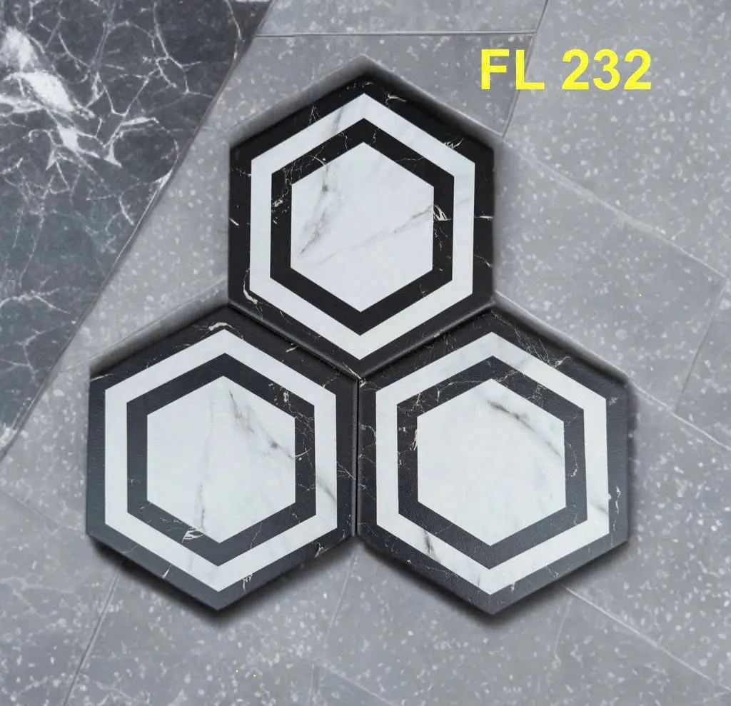 [DSC-FL 232] Gạch bông lục giác KT 200x230x115mm mã FL 232