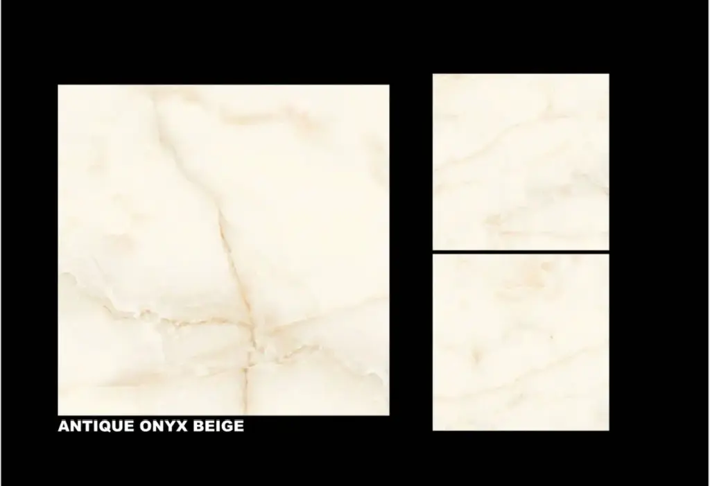 [DSC-ANTIQUE ONYX BEIGE] Gạch lát nền kem bóng vân KT 1200x1200mm mã ANTIQUE ONYX BEIGE