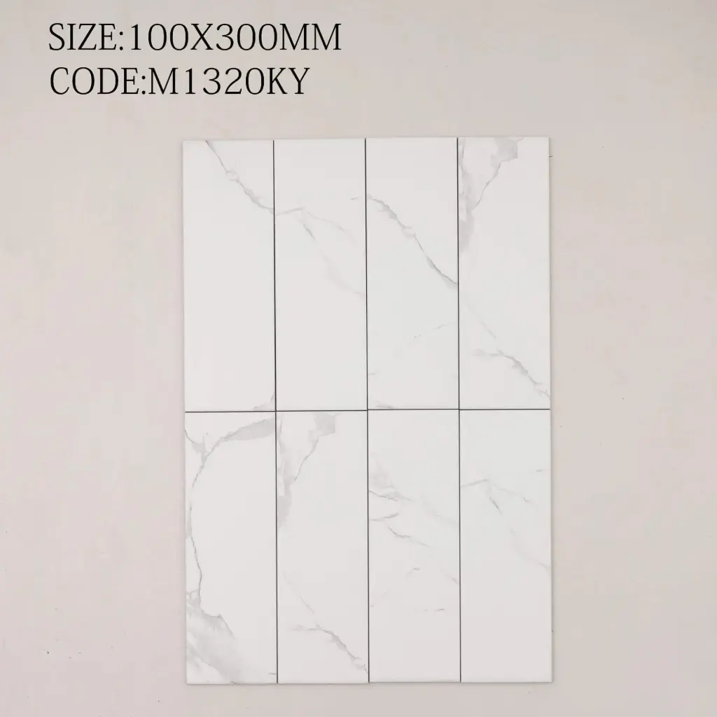 [DSC-M1320KY] Gạch thẻ TQ KT 100x300mm men matt M1320KY