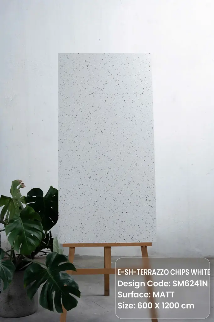 [DSC-SM6241N] Gạch terazo Ấn Trắng KT 600x1200mm mã SM6241N