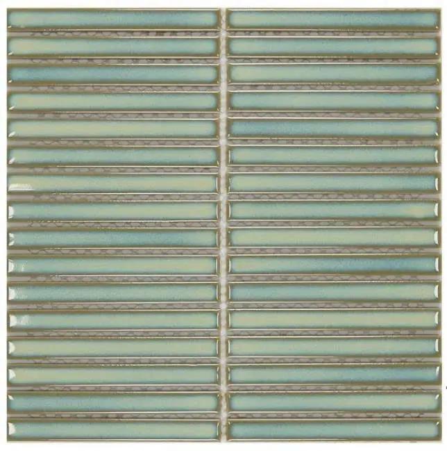 [DSC-15145 - 3] Gạch mosaic que xanh vỉ 300x300mm mã 15145 - 3