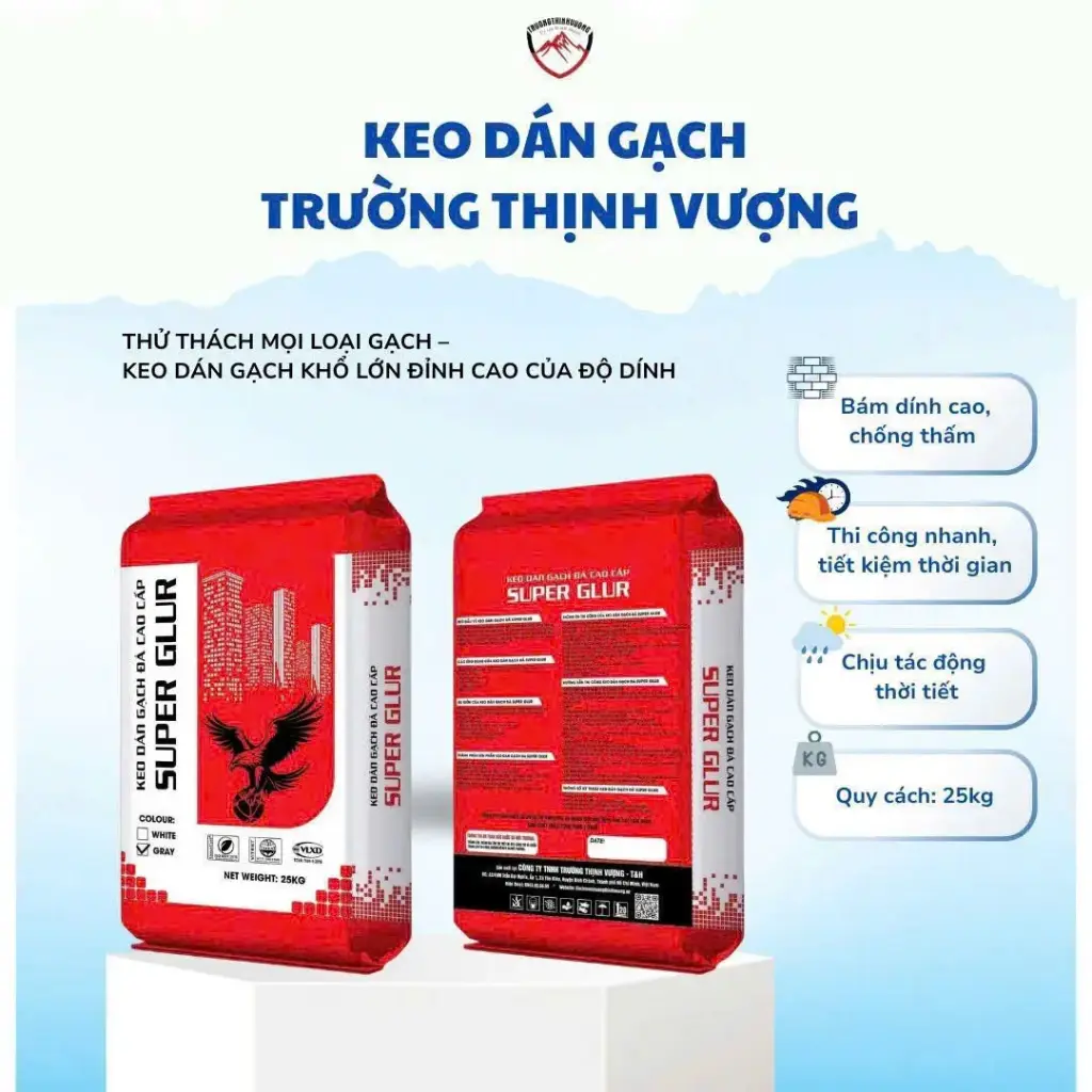[DSC-SUPER GLUR] Keo dán gạch đá Super Glur