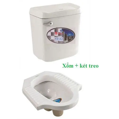 [DSC-BAD-003] Két nước bồn cầu xí xổm