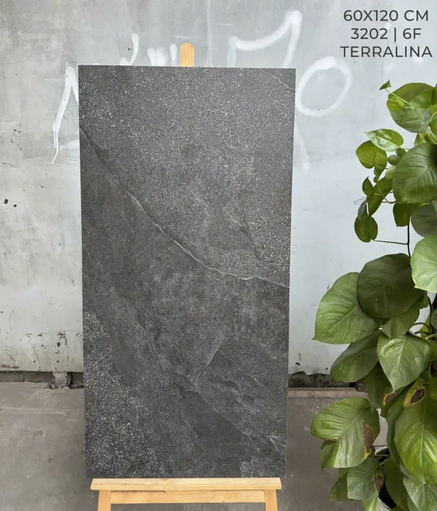 [DSC-3202] Gạch lát sàn xám mờ, Kích thước 600x1200mm, Mã 3202