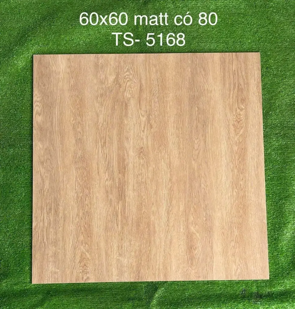 [DSC-TS 5168] Gạch giả gỗ men mờ KT 600x600mm mã TS 5168