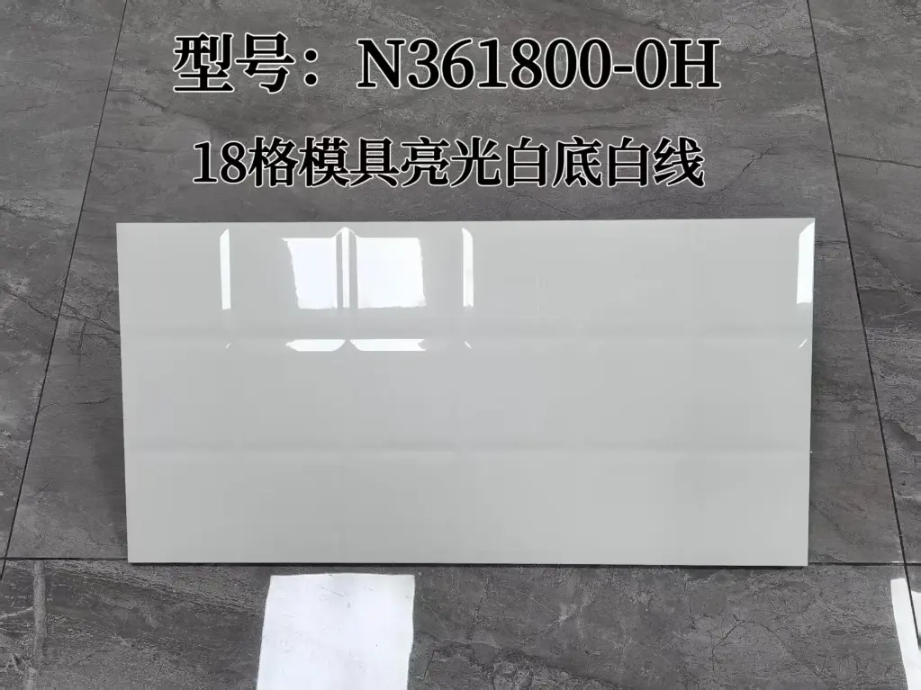 [DSC-N361800-0H] Gạch giả thẻ trắng bóng 300x600mm N361800-0H