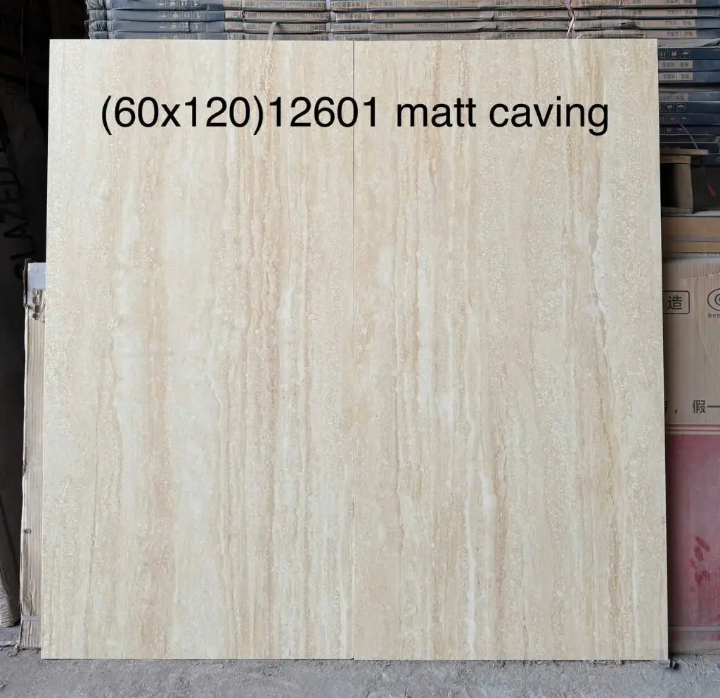[DSC-12601] Gạch travertine men matt 60x120cm mã 12601