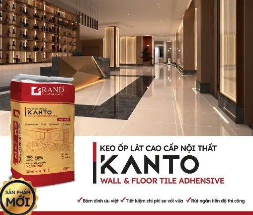 [DSC-Kanto25] Keo dán gạch Kanto chuyên dùng nội thất (bao 25kg)