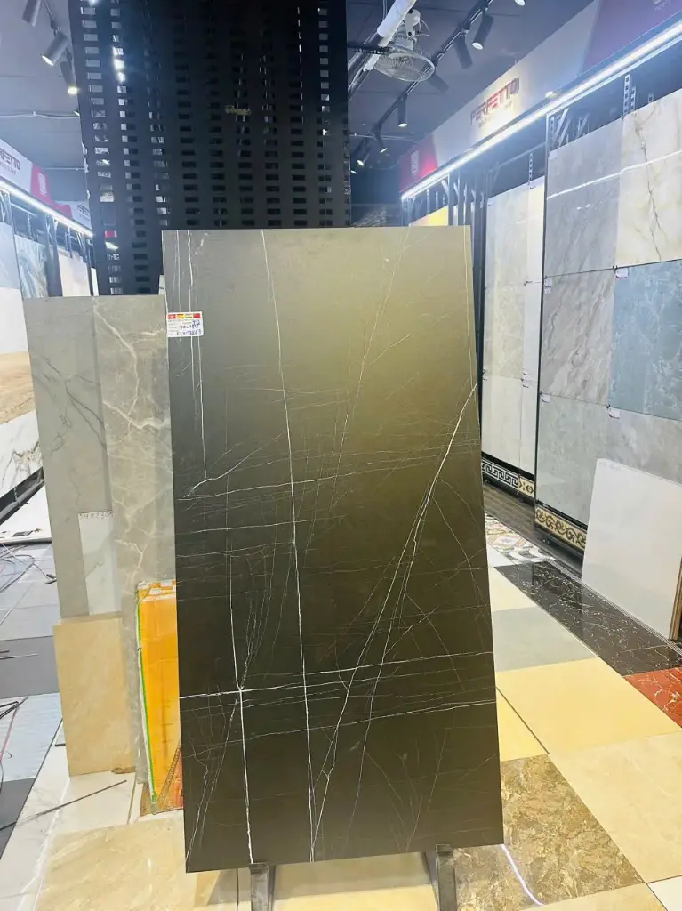 [DSC-N6W9817] Gạch TQ (90*180) matt đen chớp trắng N6W9817