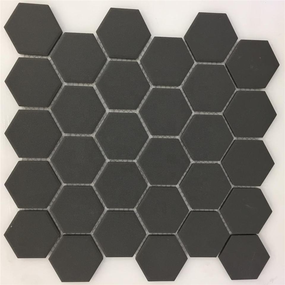 [DSC-2607-22805] Gạch Mosaic Lục Giác JBN C555017 - Chống Trượt, Chống Axit Cho Phòng Tắm
