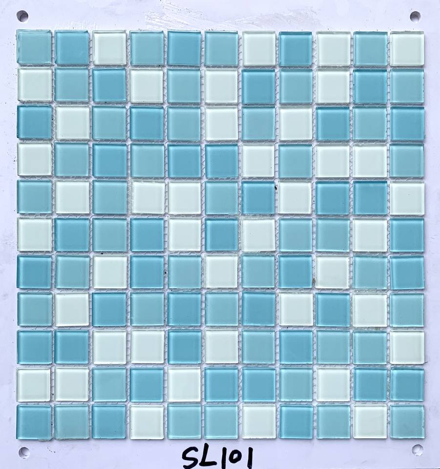 [DSC-2607-57443] Gạch Mosaic Thủy Tinh A-Diffusion 25x25x3.5mm - Trang Trí Tường Hiện Đại