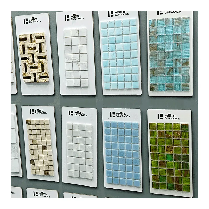 [DSC-2607-35004] Gạch Mosaic Thủy Tinh Bể Bơi Hilite Ceramics HL-YC02 48x48mm