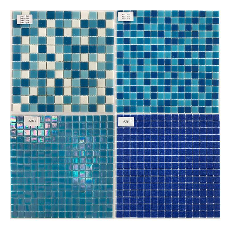 [DSC-2607-61640] Gạch Mosaic Thủy Tinh Ydstone Yd2021040802 - Lát Bể Bơi 327x327mm