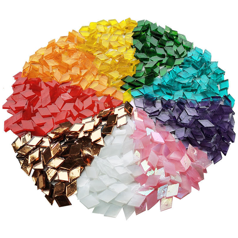 [DSC-2607-41880] Gạch Mosaic Thủy Tinh Thổ Nhĩ Kỳ 320 Viên DIY008 - Đa Màu Sắc
