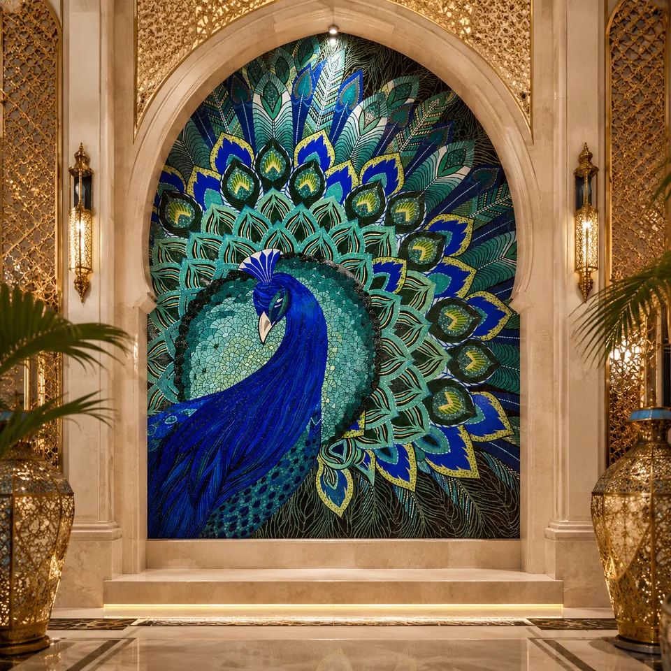 [DSC-2607-21869] Gạch Mosaic Thủy Tinh Handmade KST RT LINE-Z18 Trang Trí Tường Nội Thất