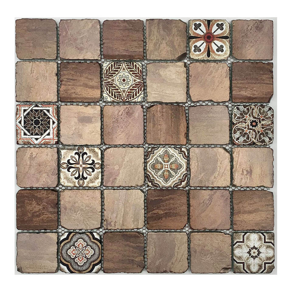 [DSC-2607-98487] Gạch Mosaic Thủy Tinh Matte NH 48HKD-02 300x300mm - Phòng Tắm Hiện Đại