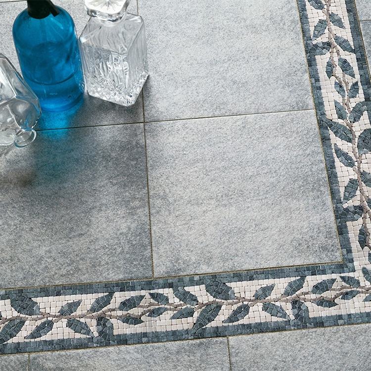 [DSC-2607-15915] Gạch viền mosaic đá cẩm thạch tự nhiên thủ công họa tiết dây nho ốp lát sàn, tường bếp và phòng tắm, bán buôn