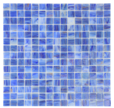 [DSC-2607-50528] Gạch mosaic kính hồ bơi ánh kim đa sắc dạng thanh trang trí tường và sàn
