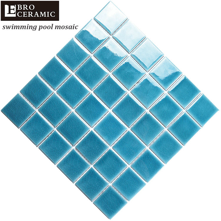 [DSC-2608-57150] Gạch mosaic sứ ốp hồ bơi màu xanh dương E48L03