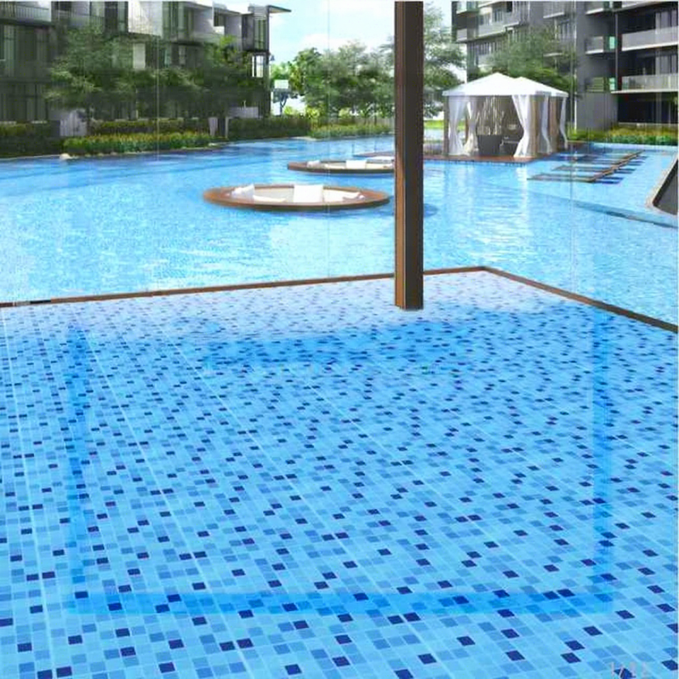 [DSC-2607-77974] Gạch Ceramic Bể Bơi Glossy TAG TILES 300x300mm