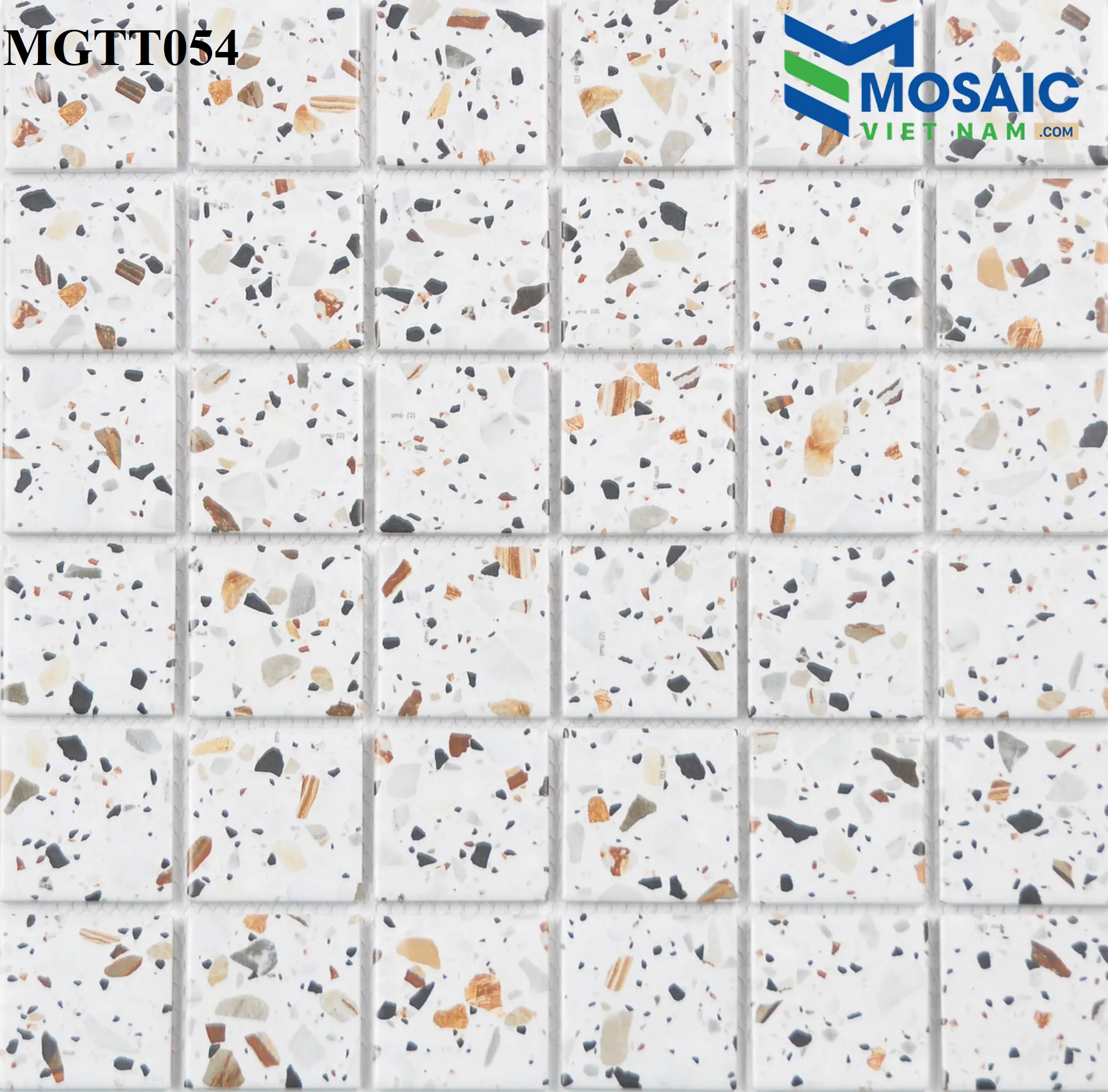 [DSC-2608-70303] Gạch Mosaic Gốm sứ men bóng 48×48 MGTT054