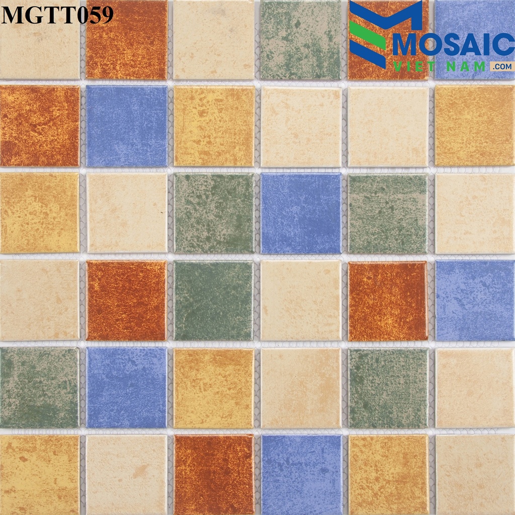[DSC-2608-50526] Gạch Mosaic Gốm sứ men bóng 48×48 MGTT059