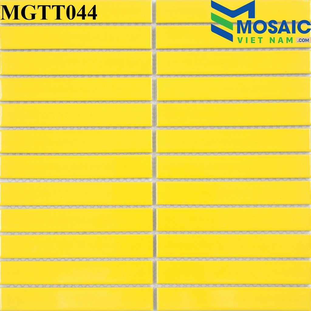 [DSC-2608-12228] Gạch Mosaic Gốm thẻ Men Bóng 22.5x145mm MGTT044
