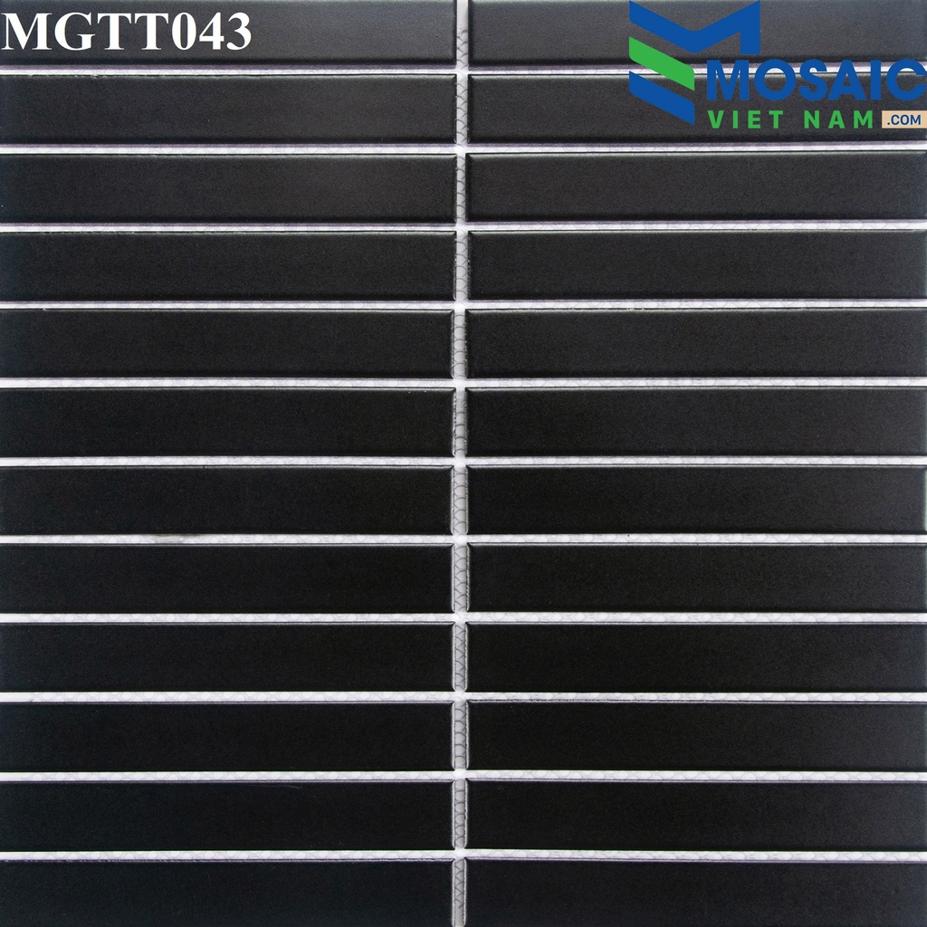 [DSC-2608-51648] Gạch Mosaic Gốm thẻ Men Bóng 22.5x145mm MGTT043