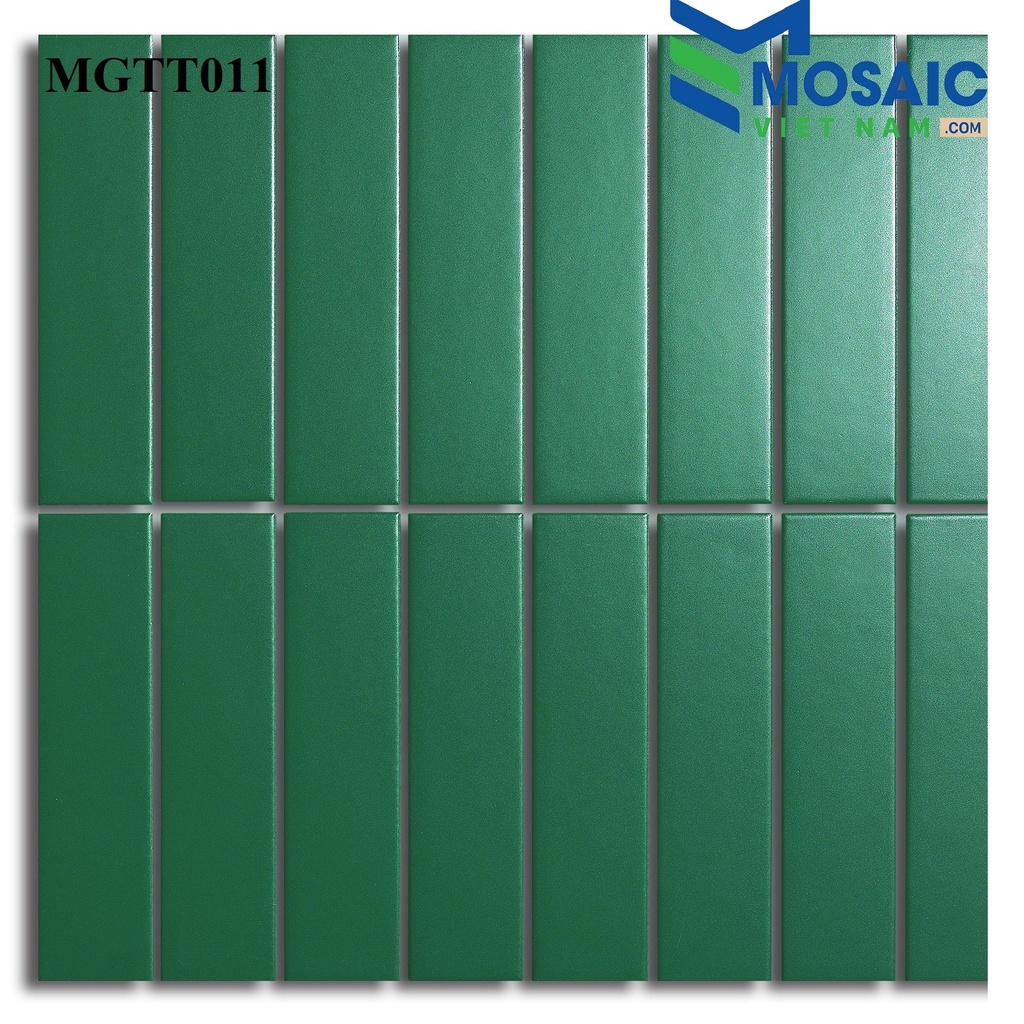 [DSC-2608-90937] Gạch Mosaic Gốm thẻ ngọc mờ 32.5x145mm MGTT011