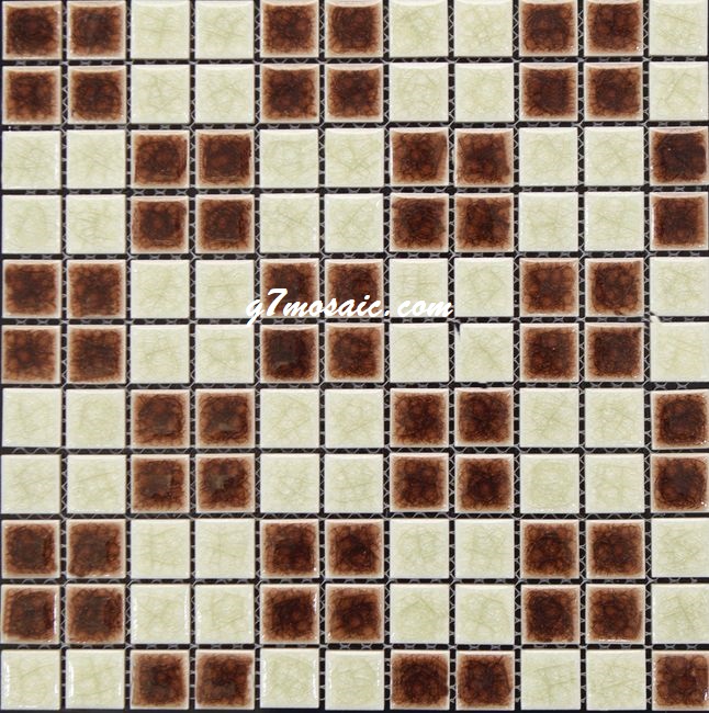 [DSC-2608-96762] Gạch Mosaic Gốm Sứ Men Rạn G723076
