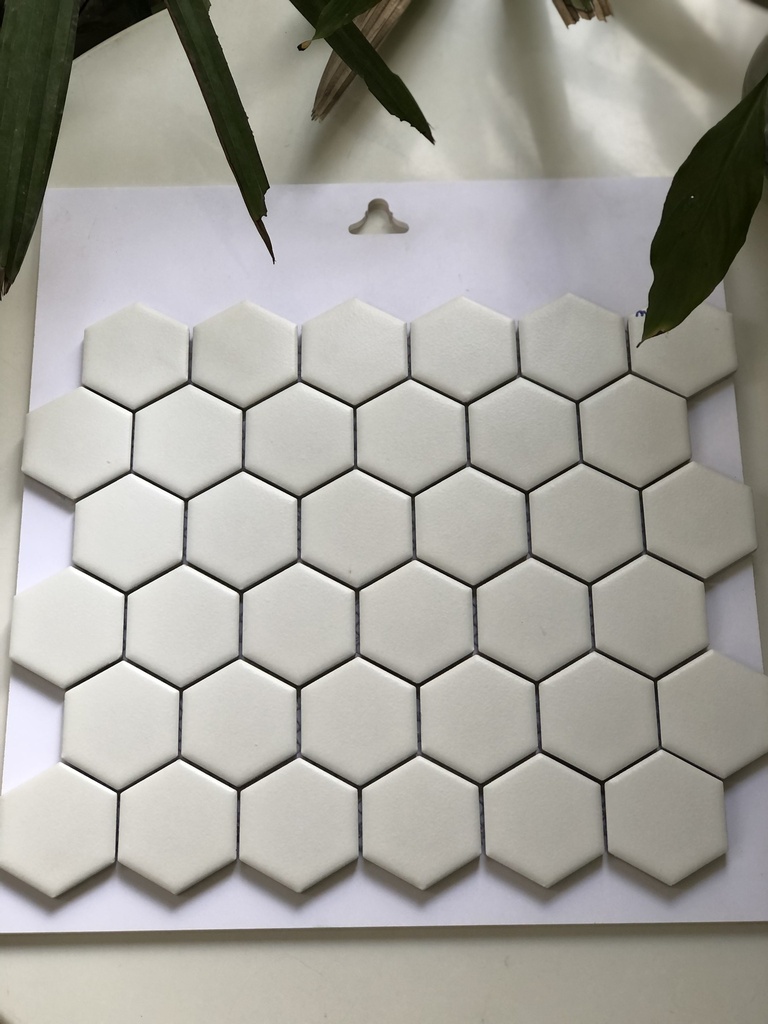 [DSC-2608-63931] Gạch Mosaic Gốm Sứ Lục Giác G7005