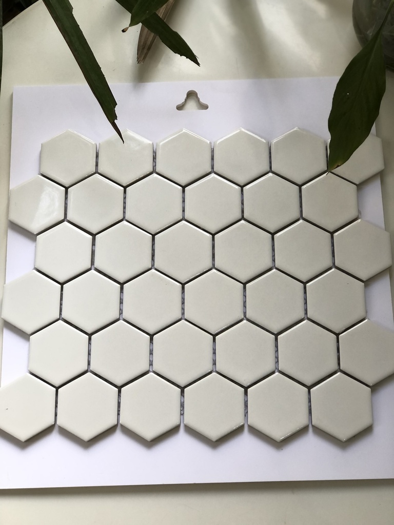 [DSC-2608-57323] Gạch Mosaic Gốm Sứ Lục Giác G7006
